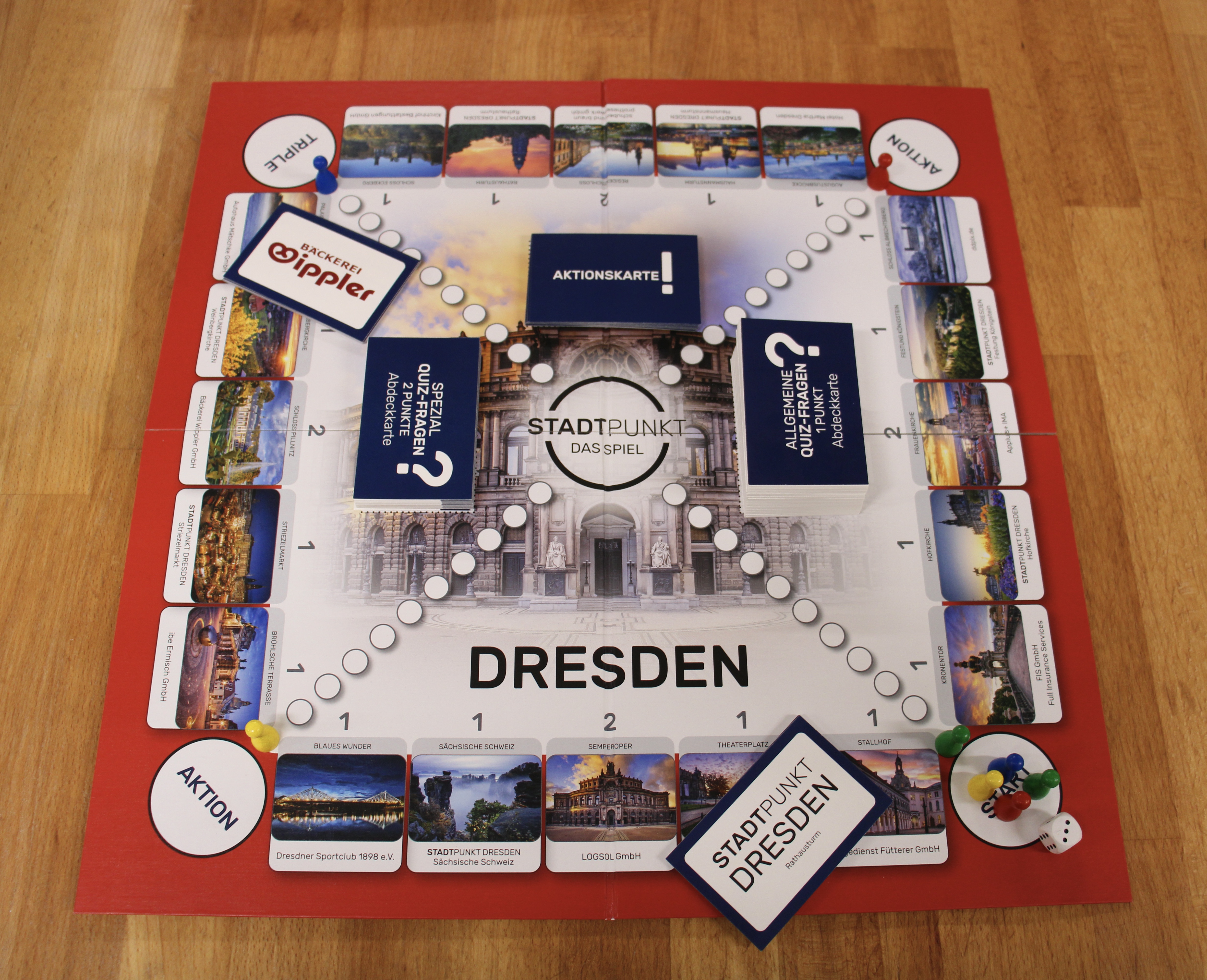 StadtPunkt Dresden – das große Familien Quiz-Spiel