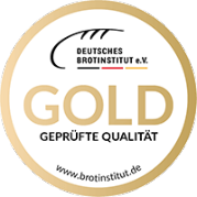 Gold-Auszeichnung vom Deutschen Brotinstitut e.V.